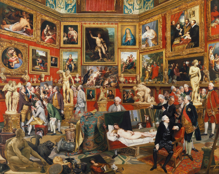 The Tribuna of the Uffizi (mk25)